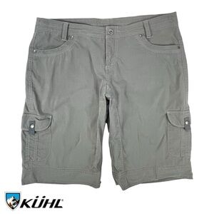 Kuhl | Women 16 | Splash Cargo‎ Hiking Outdoors Shorts Olive Green